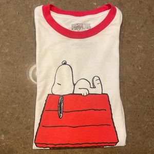 Snoopy ringer tee